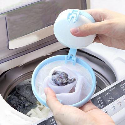 Hair Ball Removal Tool Washing Machine Hair Remover Stick Bag Cleaning Clothes Filter ARI