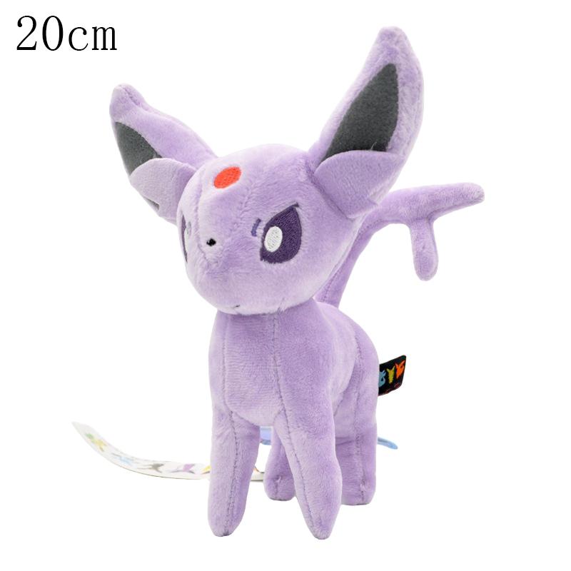 Eevee Family Peluche Plush Toy Pikachu Flareon Vaporeon Espeon Umbreon Leafeon Sylveon Stuffed Doll Hobbies Xmas Gift