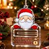 Acrylic Christmas Cash Gift Holder Ornament Clear Christmas Ornament  Cash Gift Presentation