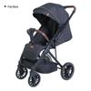 He Bao Baby Stroller: Reinforced Two-Way, One-Key Folding, High-Landscape Pram
