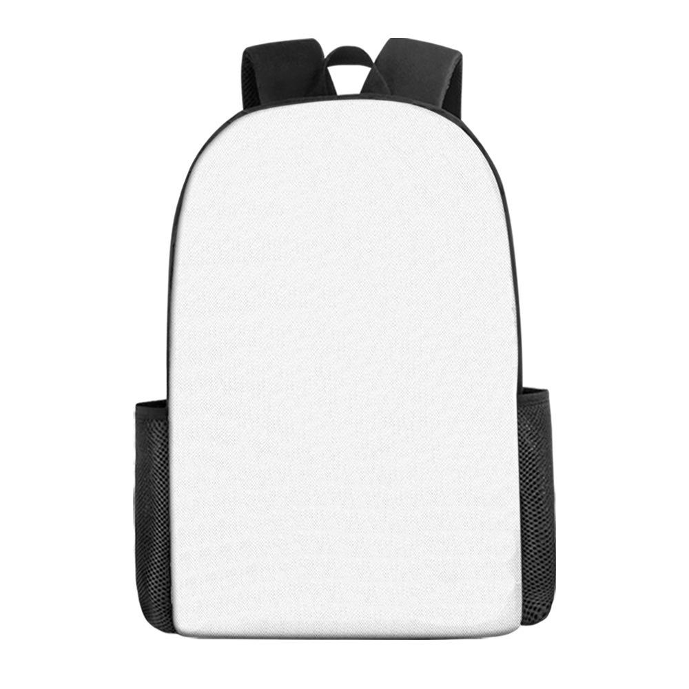 17 Inch Primary And Secondary School Schoolbag 3D Digital Color Printing Diy Backpack Oxford Cloth Backpack Printing