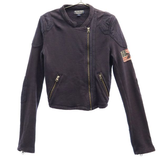 

POLO JEANS COMPANY cotton Riders jacket M Navy Women Used