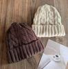Unisex Fleece-lined Beanie Hat Winters Hats Male Female Outdoor Classic Keep Warm Winter Cap
