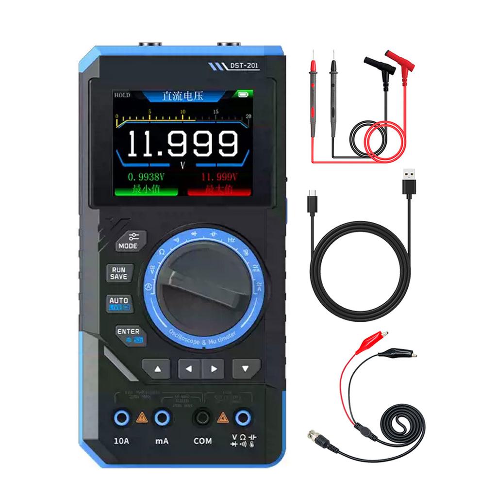 High Precision 4.5 Digit Digital Multimeter with Oscilloscope & Signal Generator Simple To Operate for Professional Use