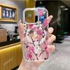 Nordic Station Hot-selling National Style Plum Blossom Is Suitable for iPhone17 Magnetic Apple Mobile Phone Case 16Pro Anti-drop Protective Case