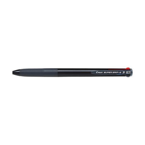 Japonsko Pilot 3barevné kuličkové pero Super Grip G3 0,7 mm Černé BKSG30FB
