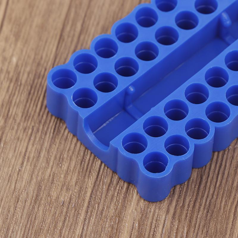 2 Buc Suport Bituri 32 Găuri Organizator Bituri Coadă Hexagonală Suport Bituri Șurubelniță Burghiu Pentru Depozitare Pentru Coadă 6.35Mm Cutie Depozitare