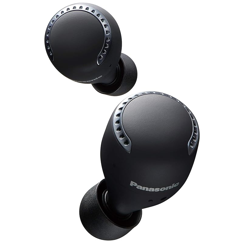 

panasonic wireless earphones RZ-S50W-K black bluetooth noise canceling IPX4