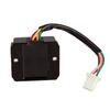 1Pcs 4 Wires Regulator Rectifier 12V Aluminium Full Wave Regulator 4 Pins Motorcycle Scooter Accessory
