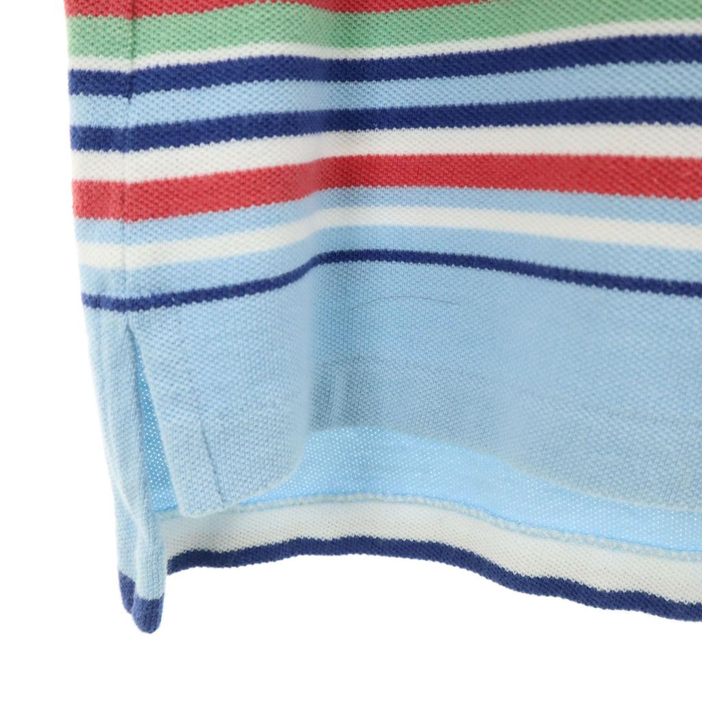 Polo by Ralph Lauren Border Pattern Short sleeve Polo shirt Kanoko fabric Kid's Used