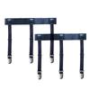 1 Pair Elastic Shirt Holder Stays Three Clip Thigh Suspender Garter Socks Fastener Clip  Men Women