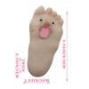 Tongue Sticking Out Big Feet Squeezing Toys Novel Soft Silicone Decompression Skills Slow Rebound Fun Expression Children'S Gift