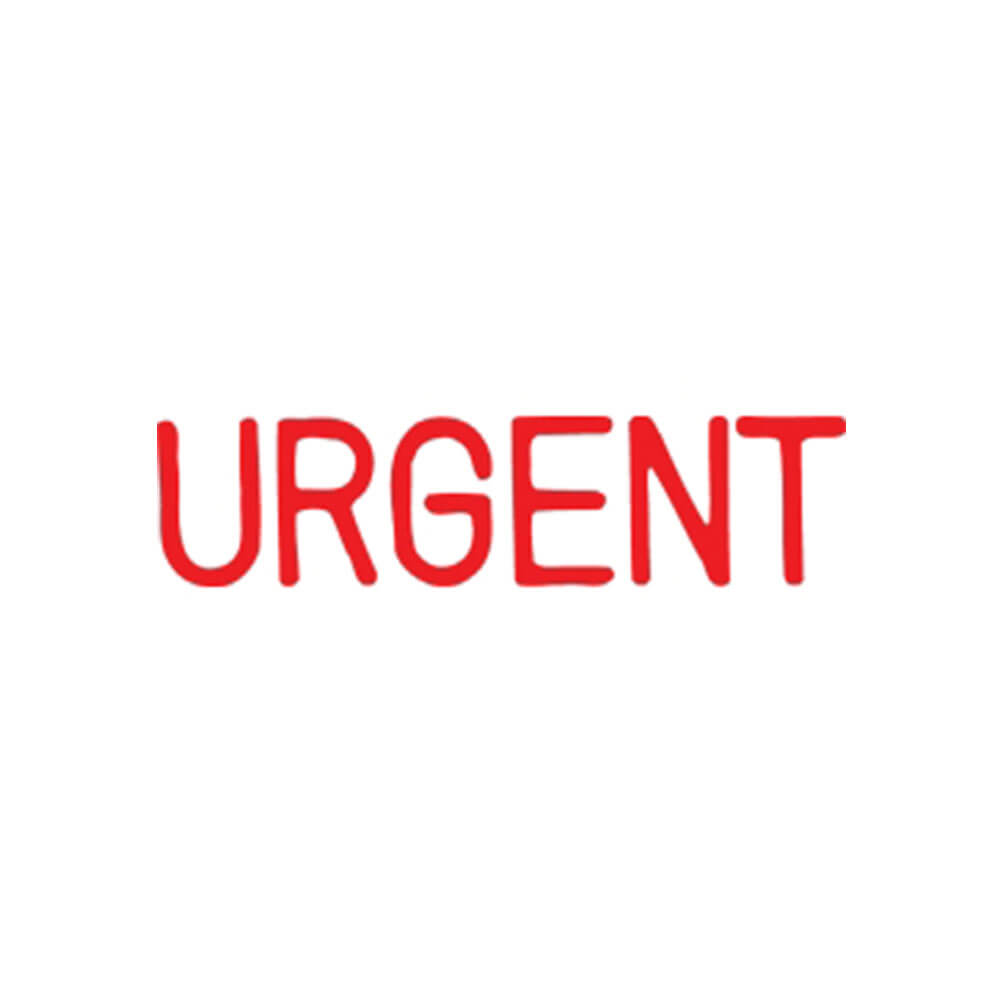 Timbro autoinchiostrante X-Stamper (Rosso Urgente)