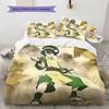 Toph Beifong  Pattern Bedding Quilt Set  Home Decoration  Gift (1 * duvet cover + 2 * pillowcase  without core)