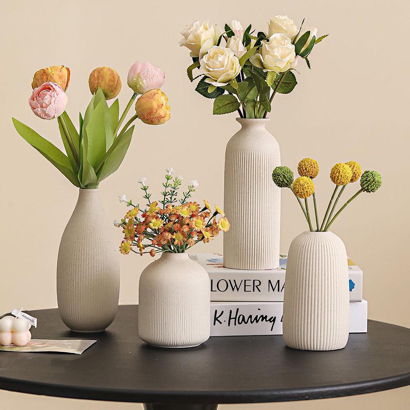 Premium Ceramic Rose Vase for Elegant Home Decor