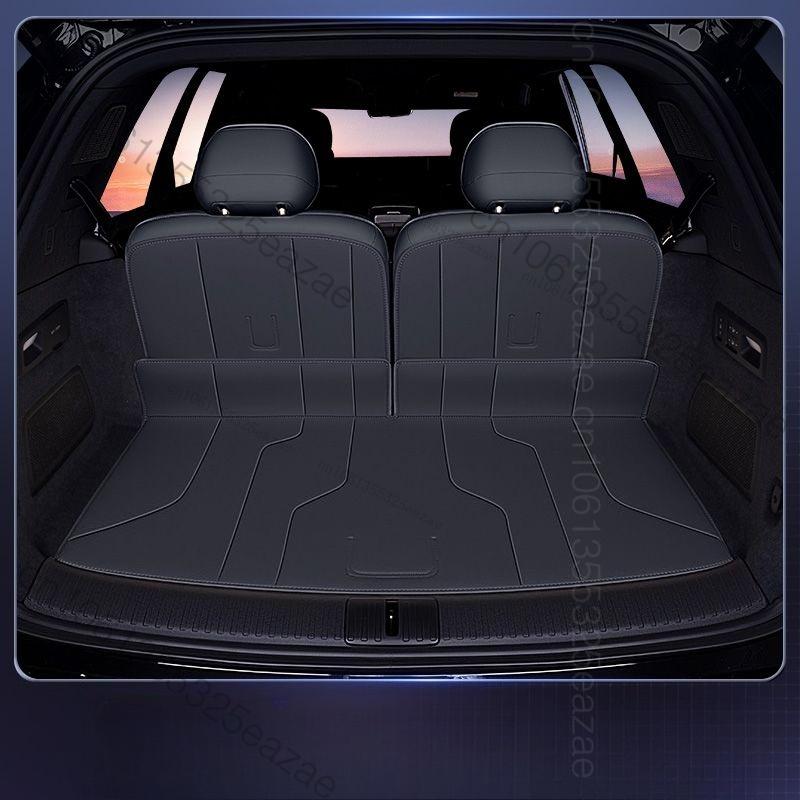 For Tesla Model YL 2026 2025 2027 Leather Trunk Mats Fully Surrounded Waterproof Non-Slip Liner Custom Floor Mat Accessorie