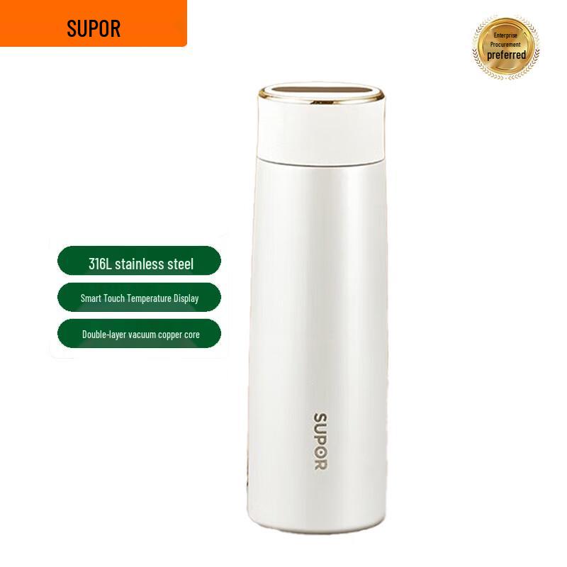 SUPOR Умная термобутылка с LED-дисплеем, 430 мл 430ML