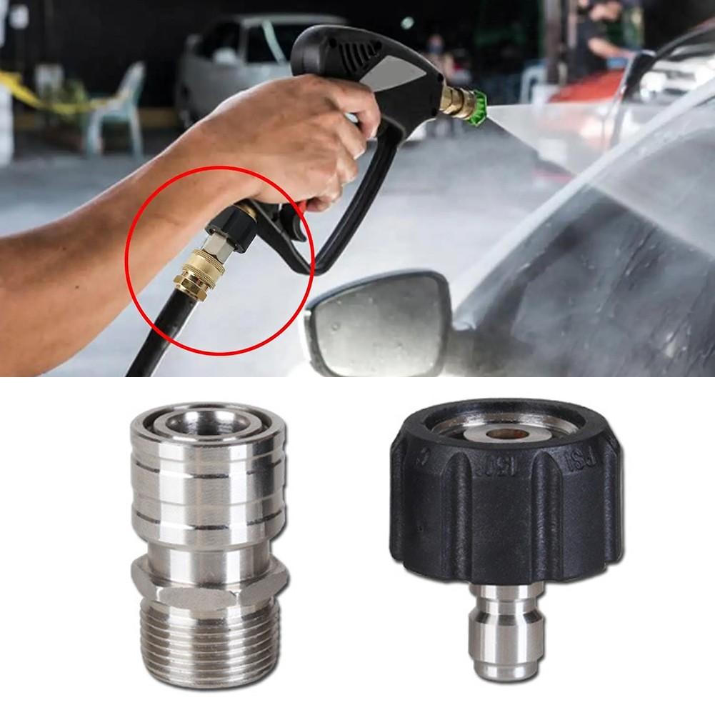 

Easy Installation M22 Quick Connect Pressure Washer Adapter Swivel Fitting