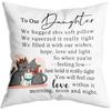 Gymnast Jump Off The Beam Flip Off The Bars Follow Your Dreams Soft Throw Pillow Cover Cushion Cover Decor for Sofa Couch Bed 18x18 Inch Girls