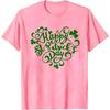 2026 New Happy St Patricks Day Shirt Saint Patricks Day Love Heart TShirt Summer Casual Soft and Comfortable Tee Tops