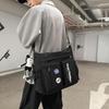 Messenger Bag mit mehreren Fächern für Herren und Damen, große Kapazität, Studenten-Klassentasche, Umhängetasche