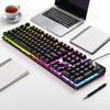 YINDIAO K500 Kabelgebundene Tastatur Gaming Laptop Desktops PC Computer Büro Zubehör Flache Gamer Tastaturen Mit Nummernblock