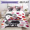 Sheepworld Pattern Bedding Uilt Set Uilt Cover Pillowcase Home Decoration Birthday Gift (1 * Duvet Cover + 2 * Pillowcase Without Core)