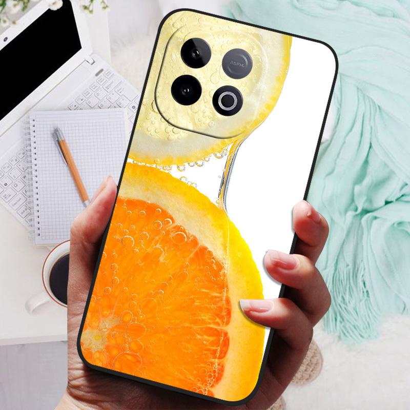 Etui silikonowe na tył telefonu VIVO iQOO Z10 Turbo Pro, etui z miękkiego zderzaka VIVO Y300 GT 5G