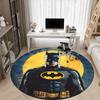 1pc Batman Moon Office Round Area Rug, Under Office Chairs Bedroom Living Room Home Decor, Room Deco, Available in Various Sizes