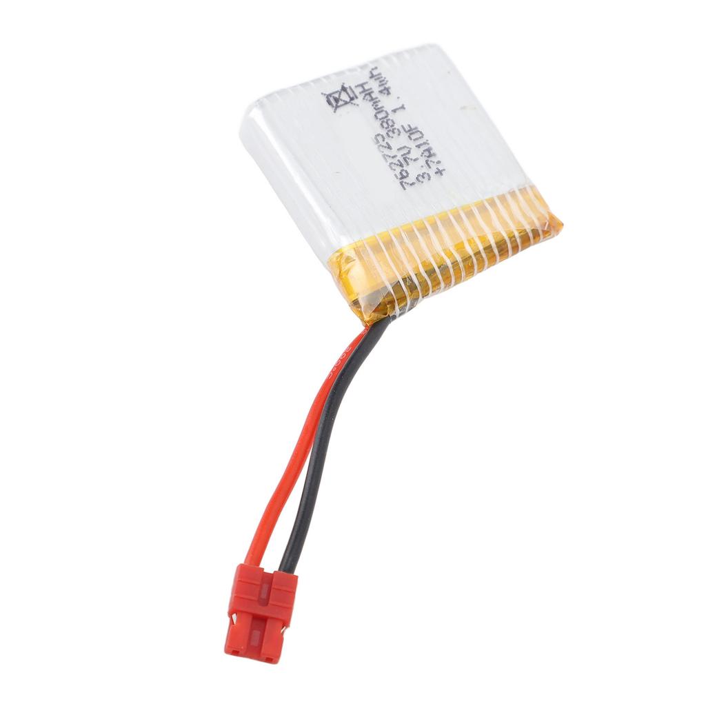 3,7V 380mAh LiPo-Akku Wiederaufladbarer RC Quadcopter Drohnen Lithium-Polymer-Akku Zubehör für SYMA X21 X21W X26 X26A