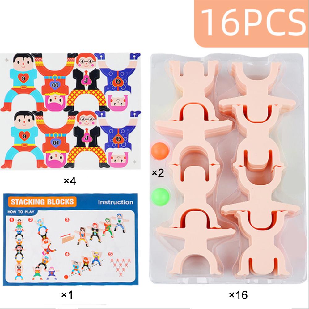 Children Balancing Games DIY Puzzle Balance Stacking Toys Early Educational Interactive Parent Child Games