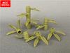 Non-Toxic 20Pcs/Lot Moc Bricks The Plant Green Bamboo Tree Leaves For Flowers Fit With 30176 Diy Building Blocks Figure Toy Kids Toys Gift