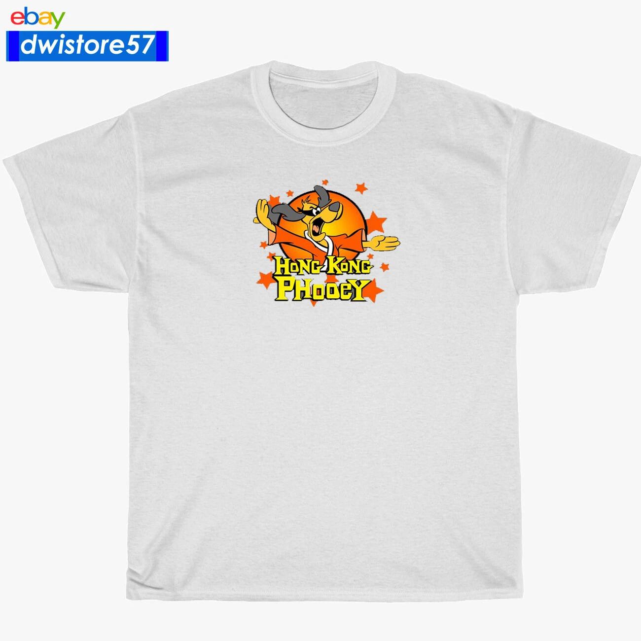 

New Shirt Hong Kong Pooey Logo Black/Navy/White/Grey Men s T-Shirt S-5XL 4XL