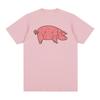 Animals Pig Floyds Fun Vintage Tshirt Comfortable Casual Retro YK Cotton Unisex T shirt New Tee Tshirt Womens Tops