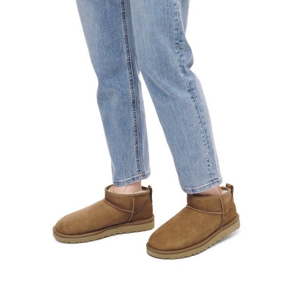 UGG Classic Ultra Mini Boot Chestnut Femei Tenisi Maro 1116109-CHE