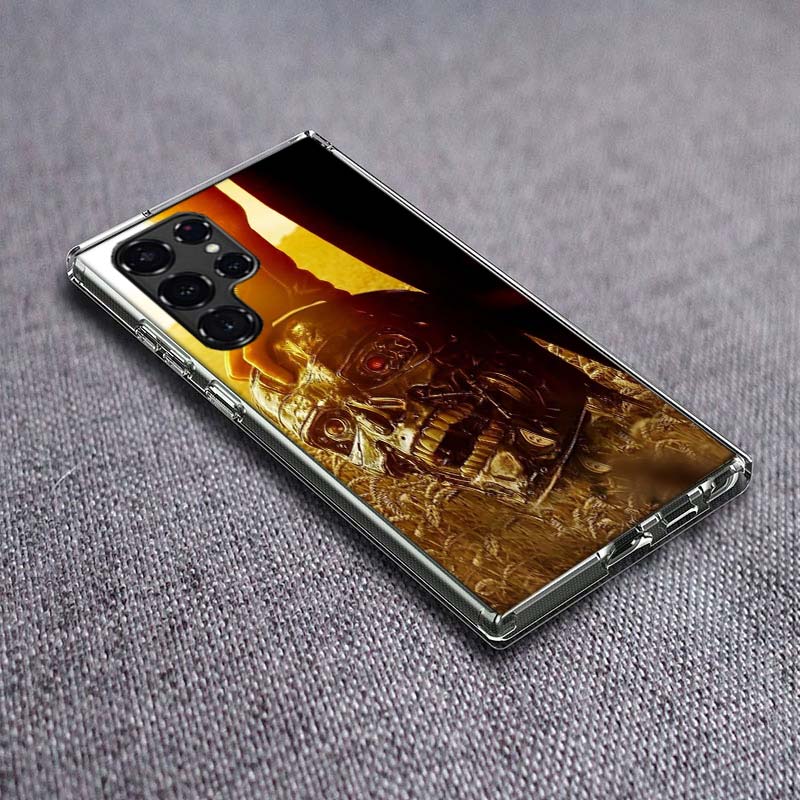 

Arnold Schwarzenegger Terminator Phone Case For Samsung Galaxy S24 S23 S21 S20 FE S22 S26 Ultra S25 Edge S10 Plus Cover Clear TP Samsung S26 5G
