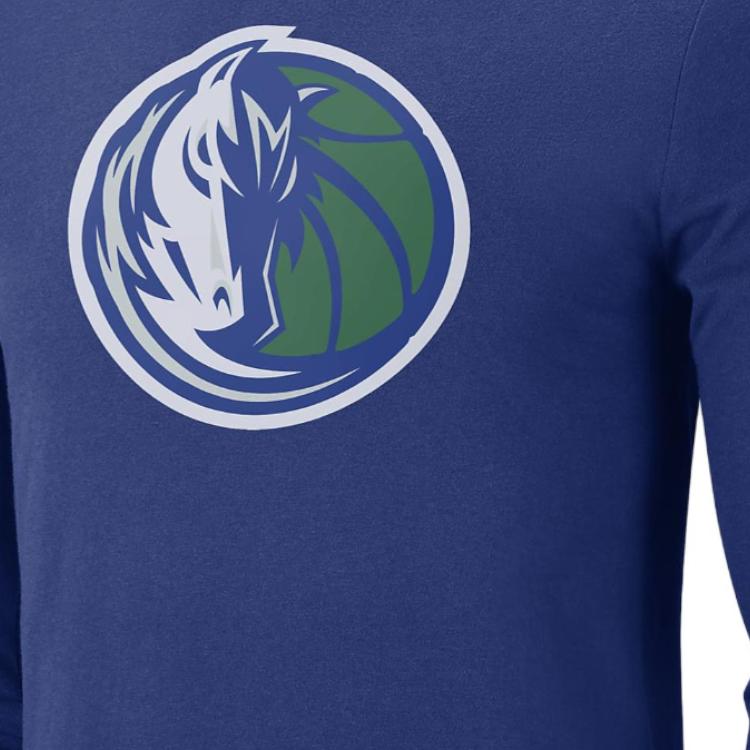 New Nike Nba Dallas Mavericks City Edition L/S T shirt DV6030-495