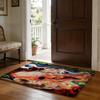 Floor Mat Soft Flannel Rug Non Slip Absorbent Mat for Bathroom Bedroom Home Decor Anime F Friend Hot Cute