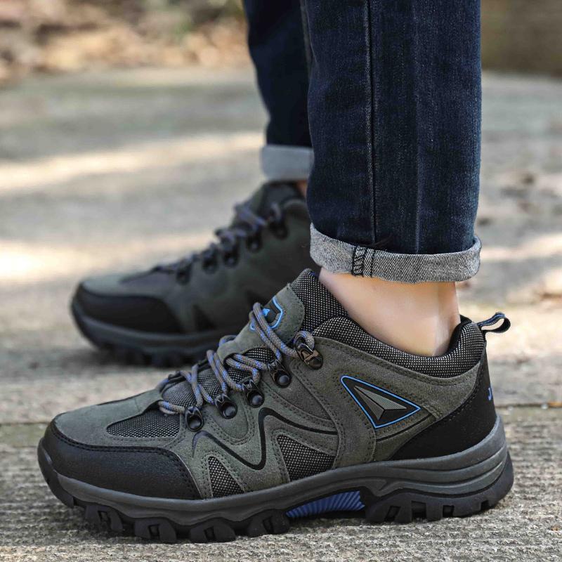 Men's Hiking Shoes Waterproof Sports Shoes Large Size 39-47 Men's Boots Outdoor Hiking Shoes