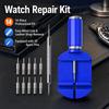 14-Piece Watch Repair Tool Set Professional Strap Fork Remover Steel Watch Chain Adjuster for Changing Watch Straps And Forks