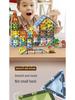 Jade Diamond Magnetic Tiles: Shape-Shifting, Stained Glass Educational Toys for Kids