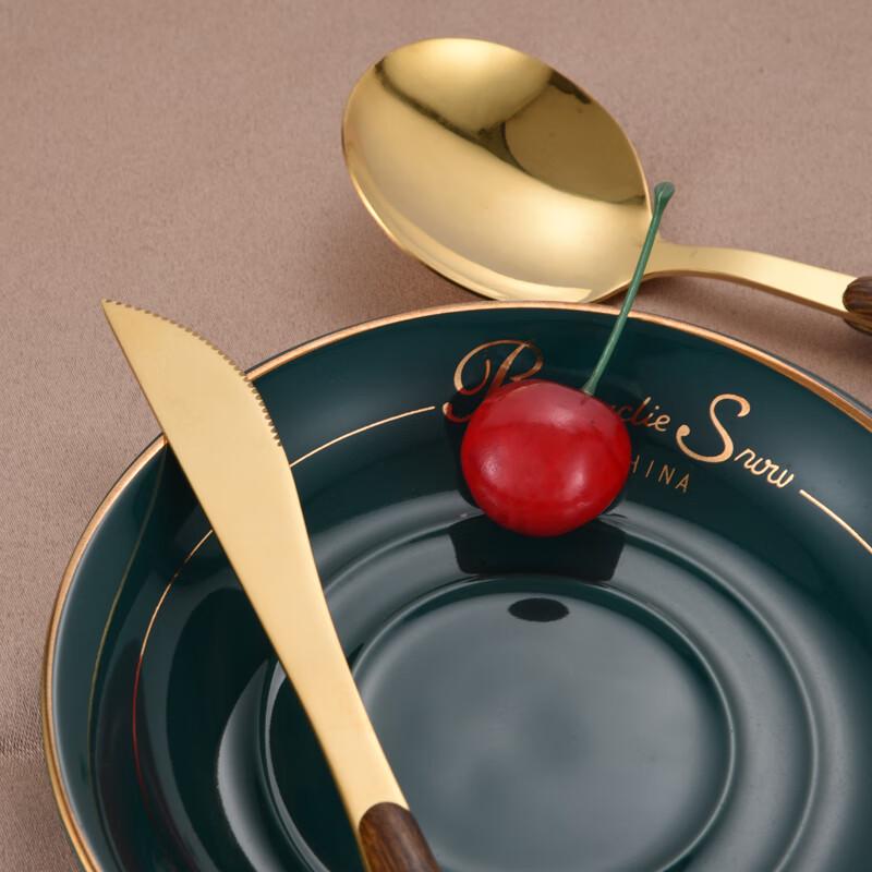 Faust Derby Wenge Wood 4-Piece Cutlery Set