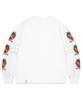 MAHAGRID Heart Logo Ls Tee White(Mg2Efmt566A)