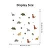 Cartoon Animal Cute Dinosaur Wall Stickers Removable for Kids Room Decoration Background Living Room Baby Nursery Wall Decals