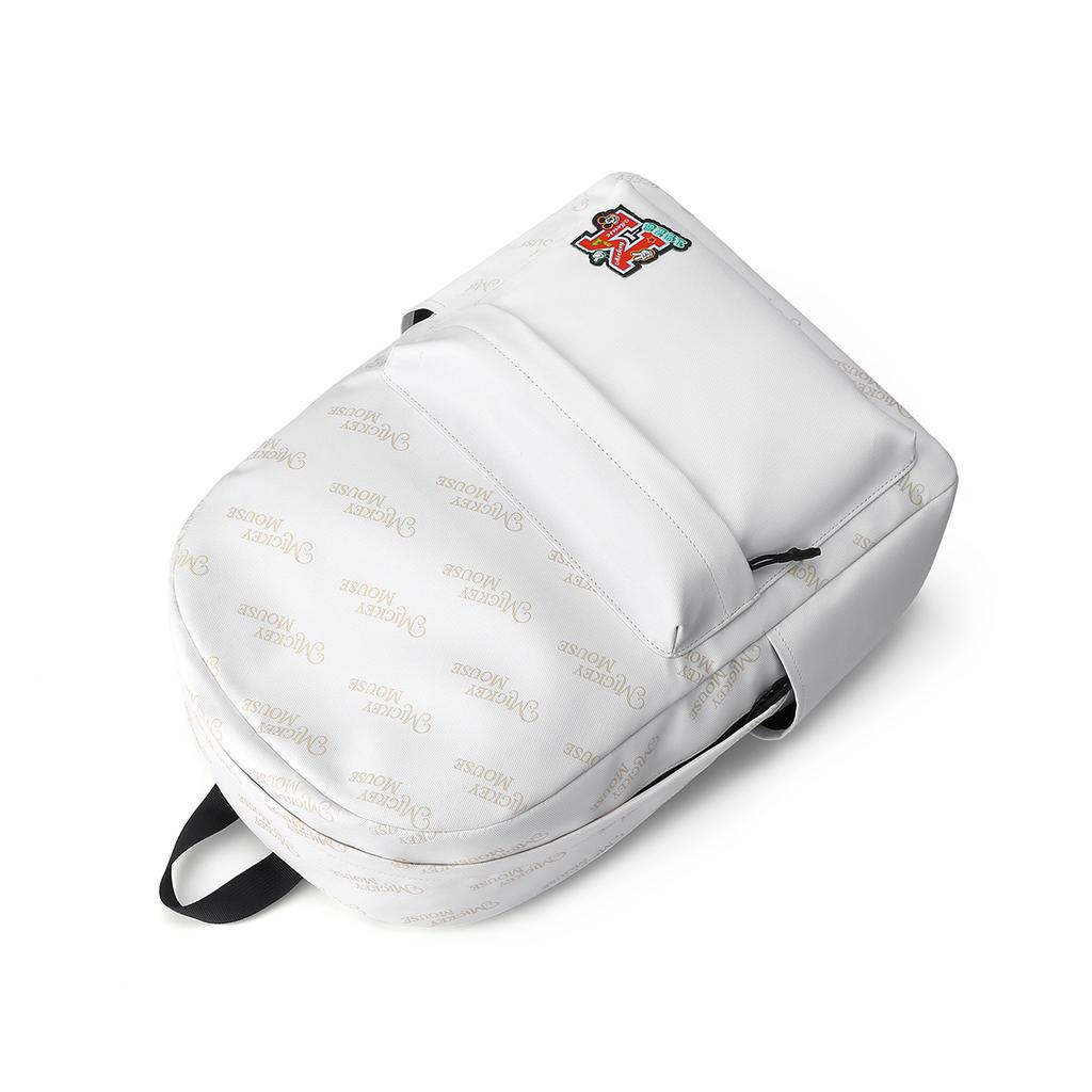 New Disney Mickey Series Fabric Backpack Laptop Bag Unisex White/Black/Pink DHB41490-A