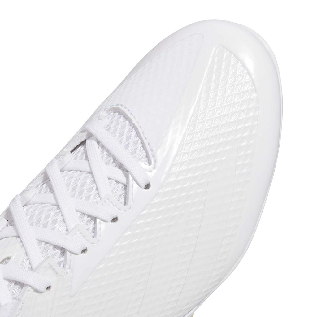 Adidas Adizero Electric JP Baseball Unisex Footwear White Size Cleats, Adult, OPL74, White/Footwear White/Footwear (JS2116), 26.5cm