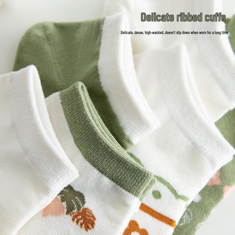 Women's Trendy Low-Cut Short Socks - Versatile, Thin Summer Style