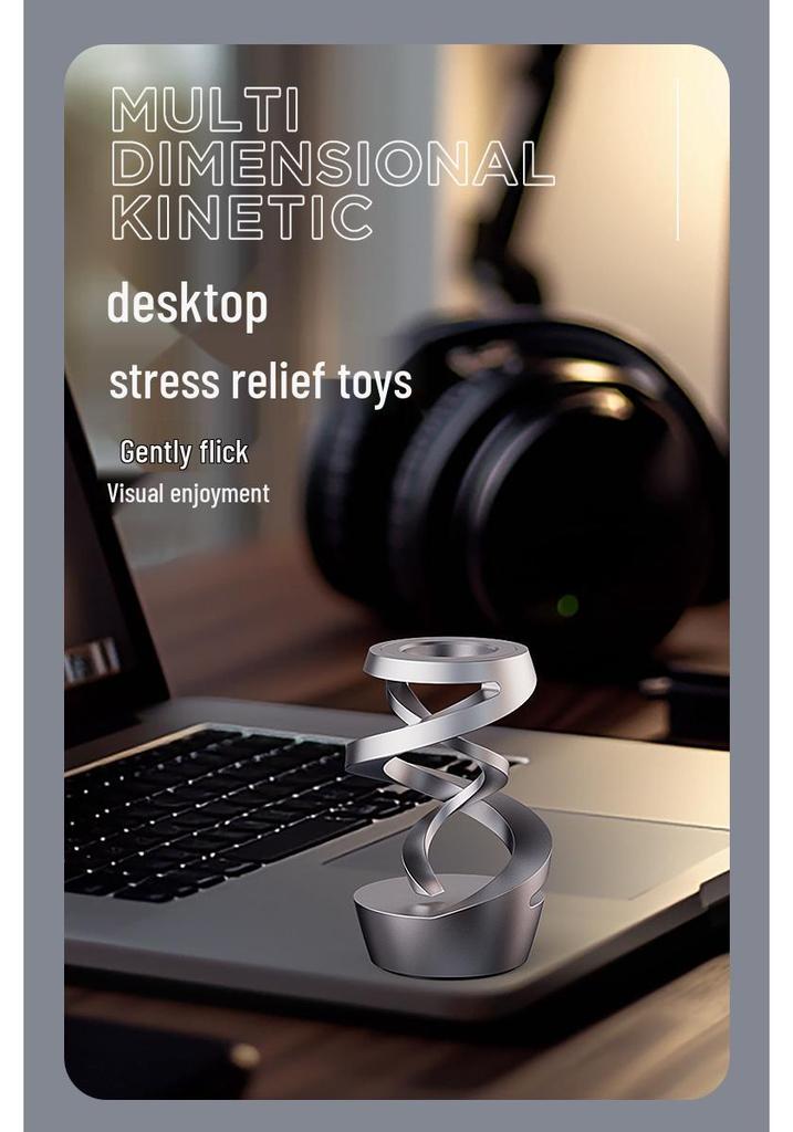 Desktop Hovering Gyro Ornament: Creative Stress Relief Toy