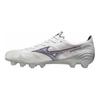 Mizuno FG Firm Ground Natural Grass Slip Resistant Abrasion Resistant Soccer Shoes Unisex White Red Mizuno P1GA236209