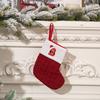 Christmas Socks Candy Boots With Small Bells Holiday Gift Bags Christmas Trees  Boots For Fireplace